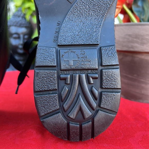 🏴󠁧󠁢󠁥󠁮󠁧󠁿 Dr. Martens MIE Vintage Chunky Cap Toe Platform Oxfords UK 5 - Picture 16 of 17